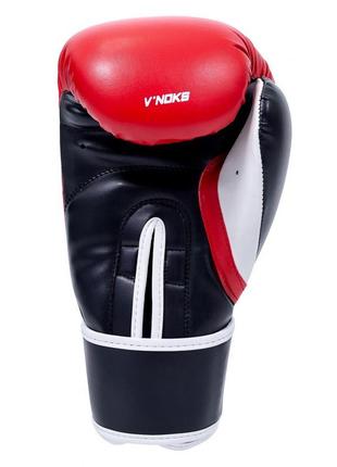 Боксерские перчатки v`noks lotta red 12 ун.5 фото