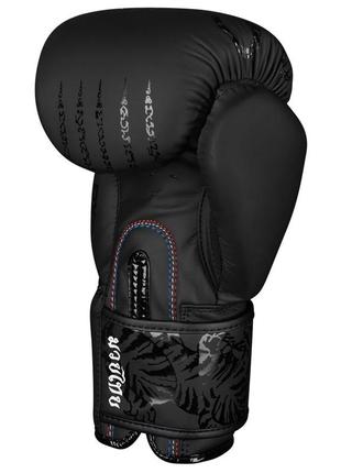 Боксерські рукавиці phantom muay thai black 12 унцій3 фото
