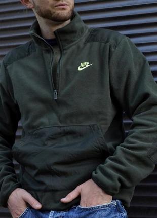 Оригинал кофта nike, drill fleece, zip, dd4870-355