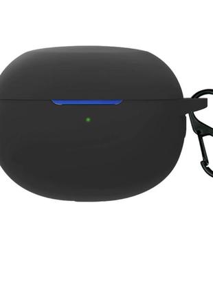 Силиконовый чехол vktech на кейс для realme buds air 3 / realme buds air 3 neo  / black