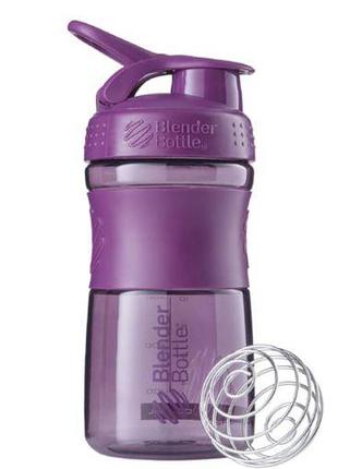 Шейкер спортивний (пляшка) blenderbottle sportmixer flip 20oz/590ml plum