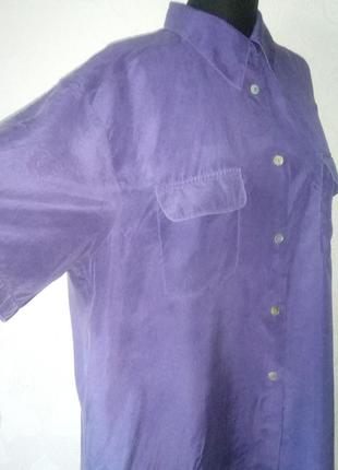Блузка рубашка для пышных форм franco callegari шёлк4 фото