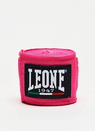 Бинты боксерские leone pink 3,5м