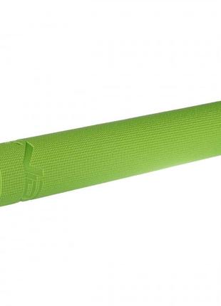 Коврик (мат) для йоги та фітнесу sportvida pvc 4 мм sv-hk0050 green8 фото