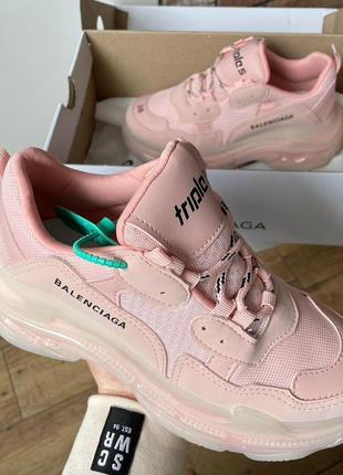 Жіночі кросівки balenciaga triple s clear9 фото