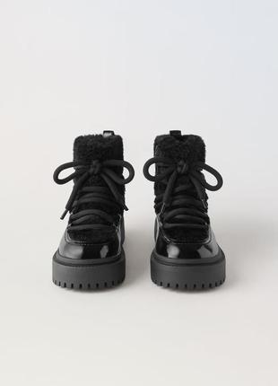 Теплі сапожки zara