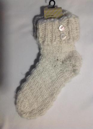 Носки белые теплые размер 38-39