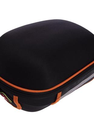 Сумка на багажник велосипеда wolf base tq-315 чорно-оранжевий (39429050), no branding