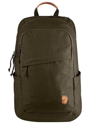 Наплічник fjallraven raven 20l (колір dark olive)