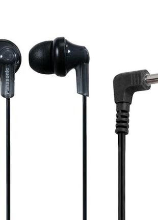 Навушники дротові panasonic rp-hje118gu-k black