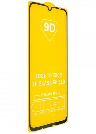 Защитное стекло tdg 9d для honor 10i full glue черный 0,26 мм в упаковке