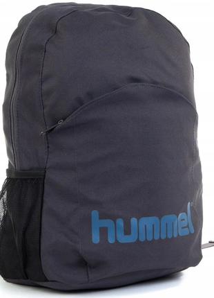 Легкий і міцний міський рюкзак 25l hummel сірий3 фото