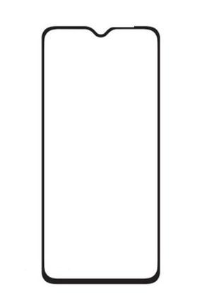 Захисне скло lux для meizu m10 full сover чорний 0,3 мм в упаковці