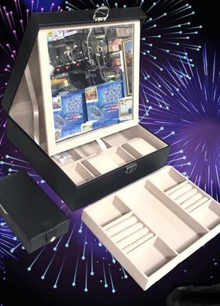 Шкатулка для украшений n25 к83 (а223) 25*25*8 см