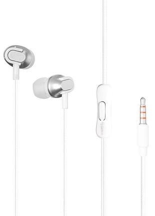 Наушники проводные gelius ultra iron wave gu-075 с микрофоном white
