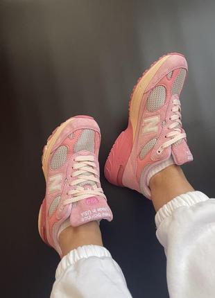 Женские кроссовки new balance 993 joe freshgoods pink8 фото