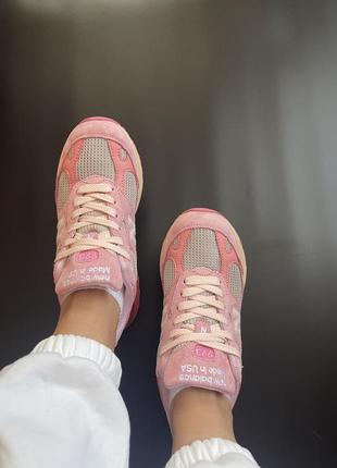 Женские кроссовки new balance 993 joe freshgoods pink3 фото