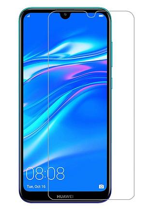Защитное стекло chyi для huawei y7 2019 / y7 prime 2019 / dub-lx1 0.3 мм 9h в упаковке