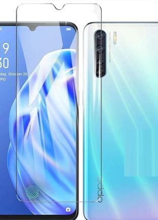 Захисне скло chyi для oppo a91 прозоре full glue 0.3 мм 9h
