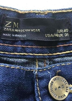 Круті джинсові шорти zara man denim wear. 38, 40 євро3 фото