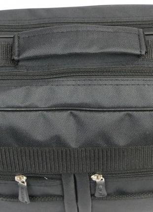 Практична сумка-портфель wallaby 2633 black, чорний7 фото