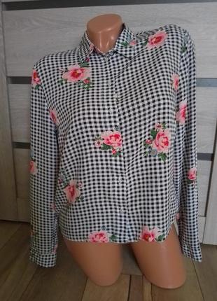 Сорочка віскоза h&m