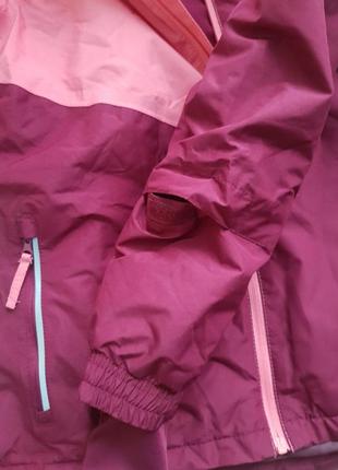 Куртка лижна рожева бордо9 фото