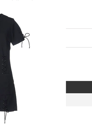 Сукня зі шнурівкою, kendall+kylie (сша), розмір м