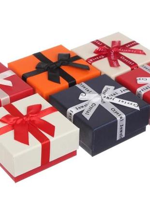 Подарункові коробочки для біжутерії 5*5см (упаковка 12шт)