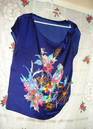 Супер блуза фиолетового цвета"next"р.10,1 фото