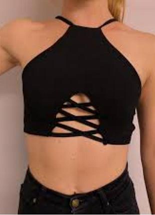 Топ черный