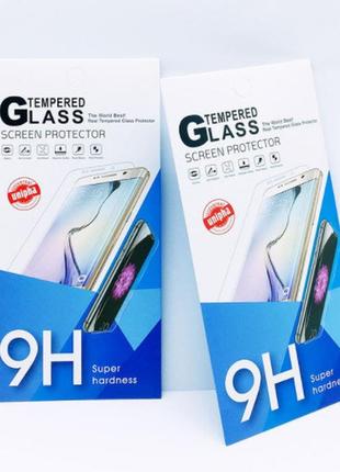 Защитное стекло lux для oppo a74 full сover черный 0,3 мм в упаковке5 фото