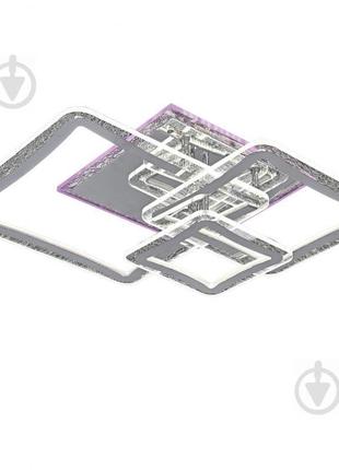 Люстра світлодіодна victoria lighting 94 вт хром fisher/pl3