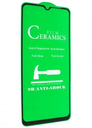 Защитное стекло-пленка fiji ceramics для samsung galaxy a13 4g (a135) черный 0,26 мм в упаковке