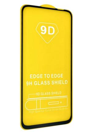 Захисне скло tdg 9d для huawei p40 lite e full glue чорний 0,26 мм в упаковці
