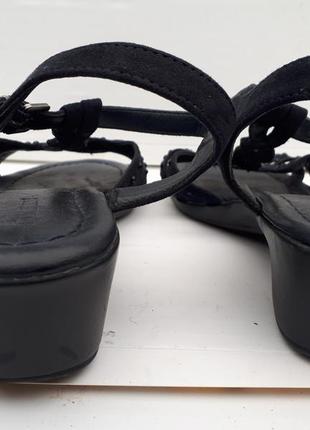 Комфортные босоножки сандалии замшевые/graceland германия/37p5 фото