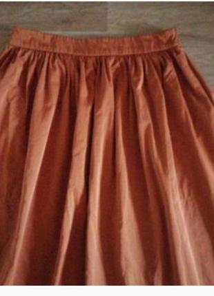Шикарная юбка zara, размер м3 фото