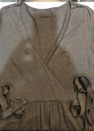 Комфортне плаття - 100% льон, blaumax (австралія), розмір l6 фото