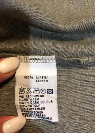 Комфортне плаття - 100% льон, blaumax (австралія), розмір l8 фото