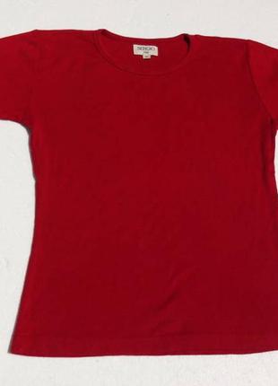 Sergio city. базова червона футболка. бавовна.