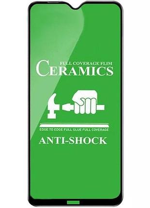 Захисне скло-плівка fiji ceramics для xiaomi redmi 8a чорний full glue 0,26 мм в упаковці