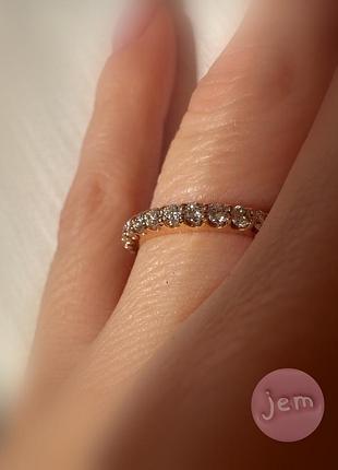 Ns.jem🌸 крута діамантова доріжка-американка 16,5р червоне золото 585, україна