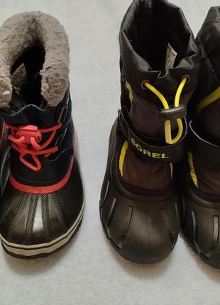 Зимові чоботи сноутси черевики sorel 292 фото