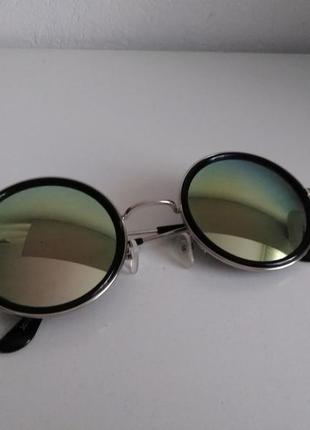 Актуальные зеркальные круглые очки