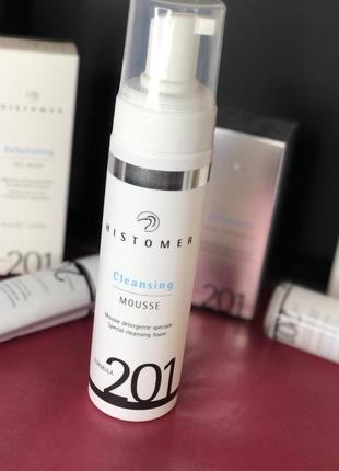 Histomer formula 201 cleansing mousse🌟 мусс- пенка для очищения кожи лица хистомер