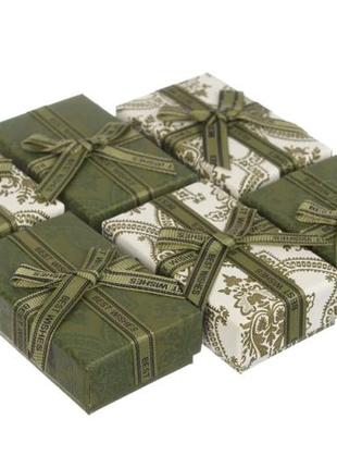 Подарункові коробочки для біжутерії 8*5см (упаковка 12шт)1 фото