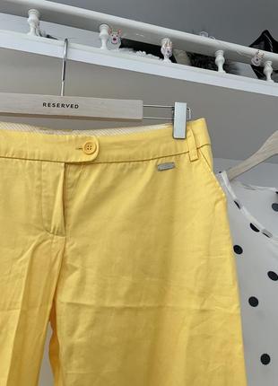Кравсивые котоновые штаны брюки mango2 фото