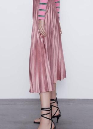 Юбка плиссе zara 3