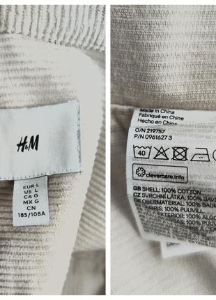 ♥️1+1=3♥️ h&m мужской вельветовый жакет рубашка10 фото