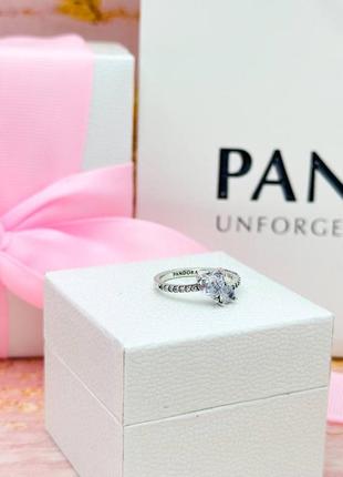 Кольццо кольцо кольцо пандора pandora silver s925 ale с биркой два сердца сердечко5 фото